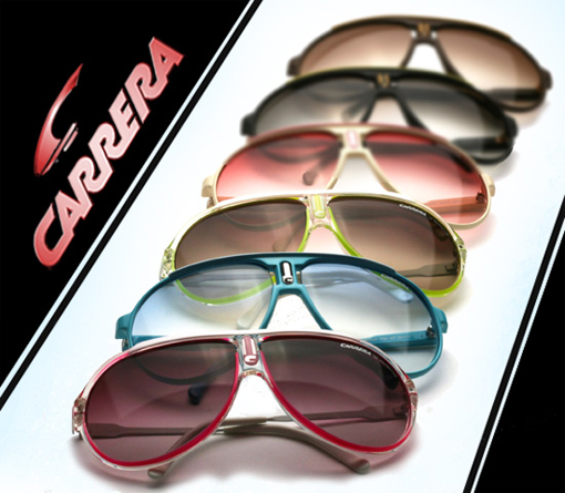 The Carrera brand was founded in 1956 as a sport brand crafting eyewear 