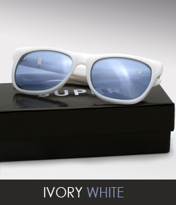 Super Ivory White Sunglasses