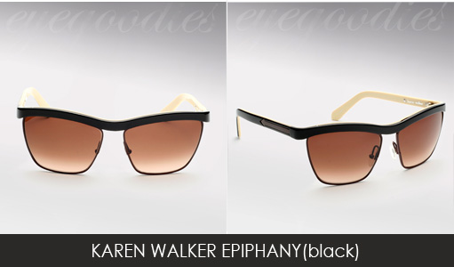 karen walker epiphany sunglasses black