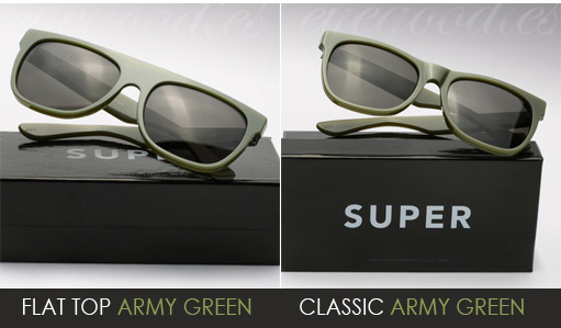 super army green-sunglasses