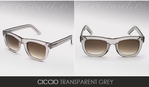 super ciccio grey sunglasses