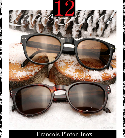 12. Francois Pinton Inox Sunglasses