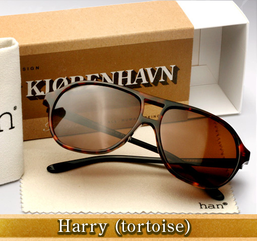 Han Harry sunglasses in tortoise