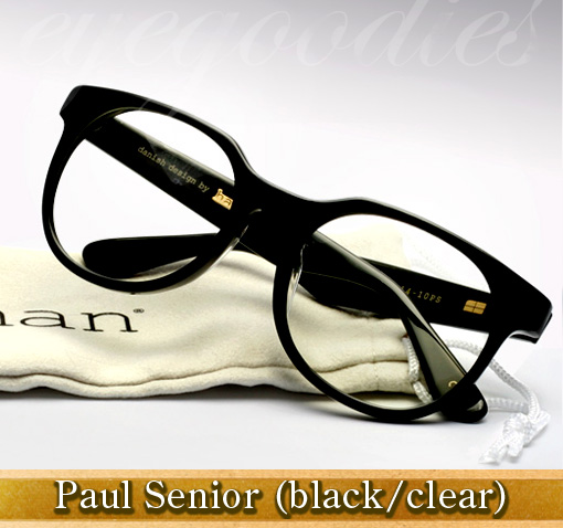 Han Paul Senior eyeglasses in black