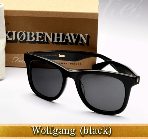 Han Wolfgang sunglasses in black