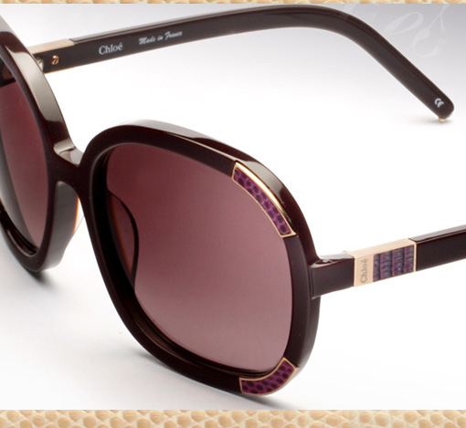 Chloe CL 2189L Co3 Plum Sunglasses