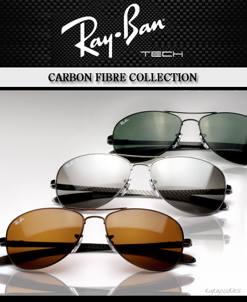 Ray Ban Tech Carbon Fibre Sunglasses