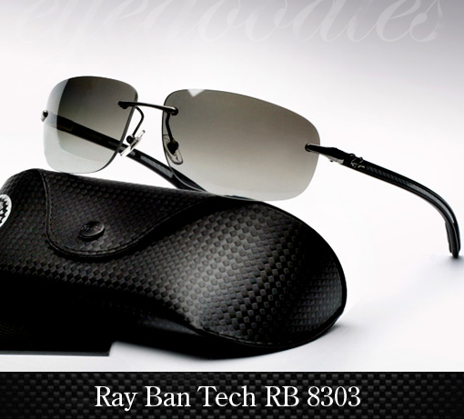 Ray Ban RB 8303 Carbon Fibre Sunglasses