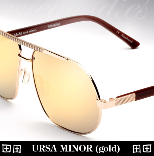 Ksubi Ursa Minor sunglasses in gold