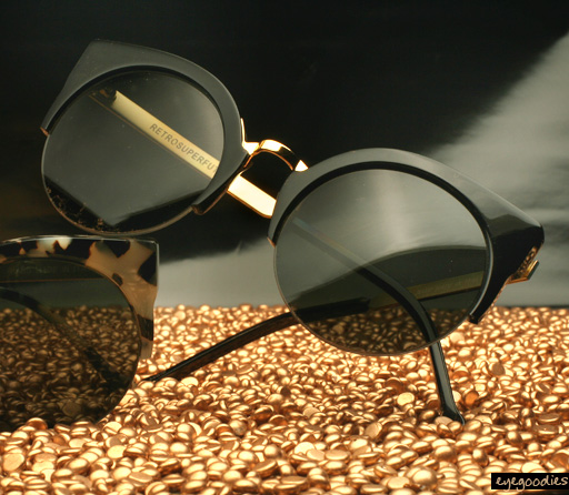 Super Lucia Metal and Acetate Sunglasses