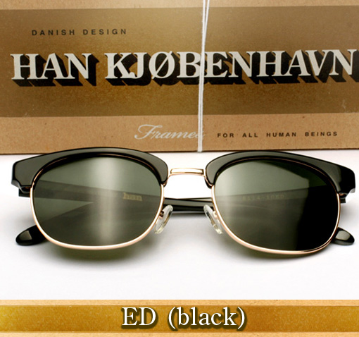 Han Ed Sunglasses in Black