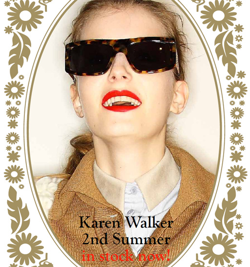 Karen Walker Sol Invictus Tortoise sunglasses