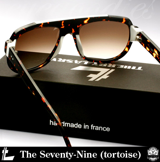 Shop Thierry Lasry The Seventy-Nine Sunglasses (tortoise)