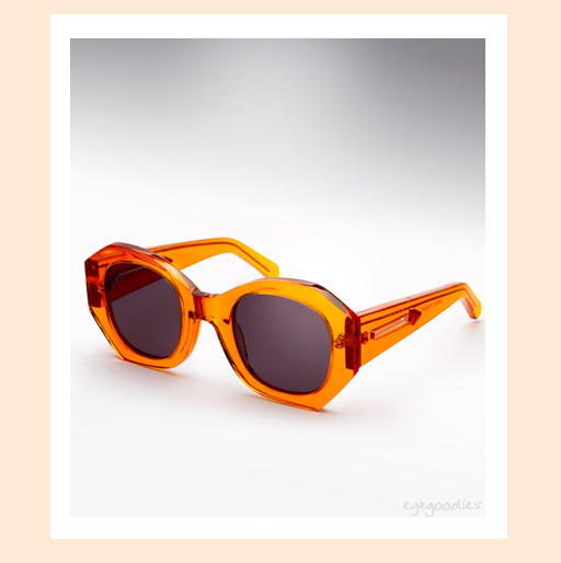 karen walker patsy sunglasses -Orange