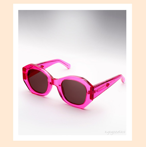 karen walker patsy sunglasses - Fuschia