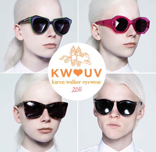 Karen Walker Sunglasses 2011 Hearts UV