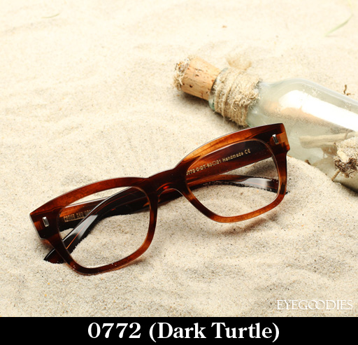 Cutler and Gross 0772 Dark Turtle eyeglasses