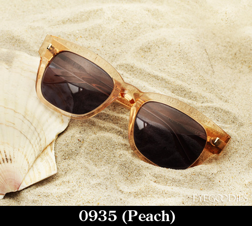 Cutler and Gross 0935 Peach Sunglasses