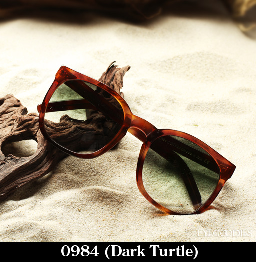 Cutler and Gross 0984 Dark Turtle Sunglasses