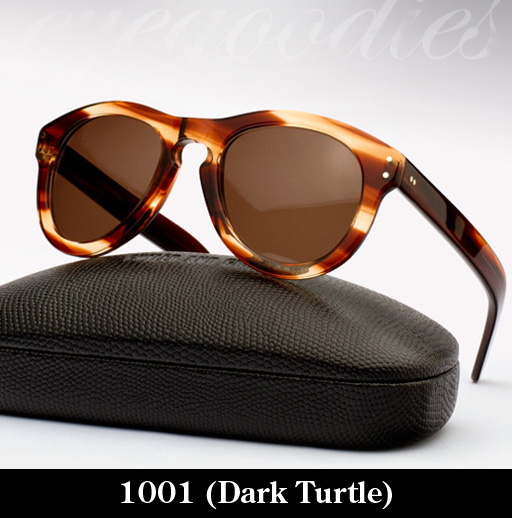 Cutler and Gross 1001 Dark Turtle sunglasses