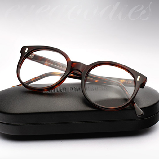 Cutler and Gross 1026 eyeglasses - Dark Turtle