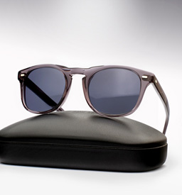 Cutler and Gross 1032-sunglasses -Transparen Grey