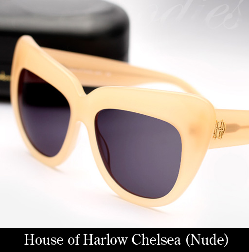 House of Harlow 1960 Chelsea (Nude) Sunglasses