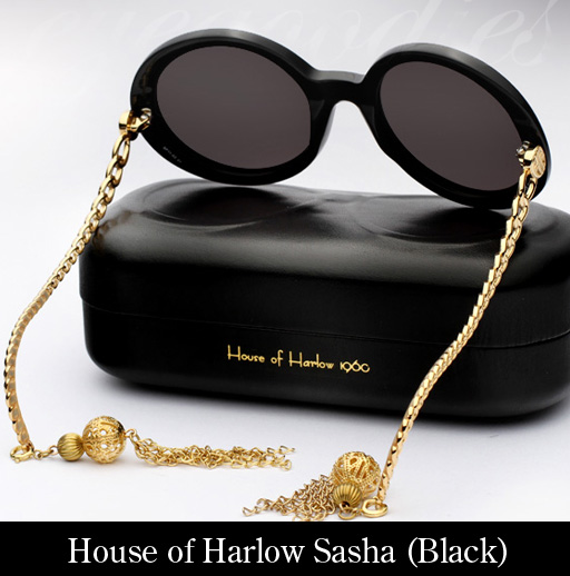 House of Harlow 1960 Sasha Sunglasses - Black