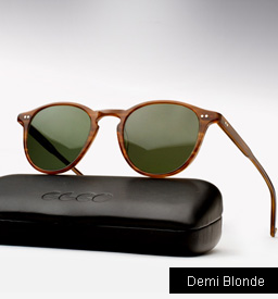 Garrett Leight Hampton sunglasses - Demi Blonde