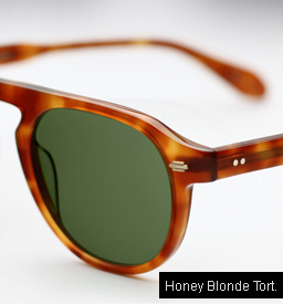 Garrett Leight Harding sunglasses - Honey Blonde Tortoise