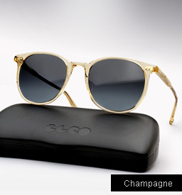 Garrett Leight Rialto Sunglasses-Champagne