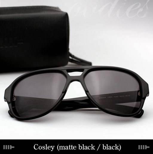 Mosley Tribes Cosley Sunglasses - Matte Black/Black