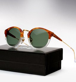 Super Panama Sunglasses - Light Havana and Crystal