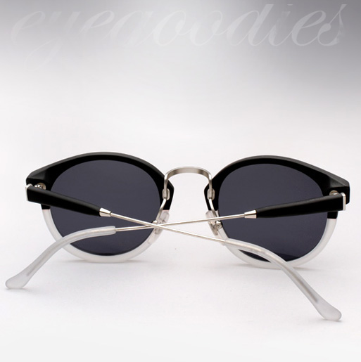 Super Panama sunglasses - Matte Black and Crystal