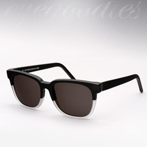 Super People Sunglasses - Matte Black and Crystal