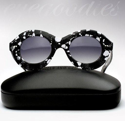 Cutler and Gross X Erdem Sunglasses - Black Lace