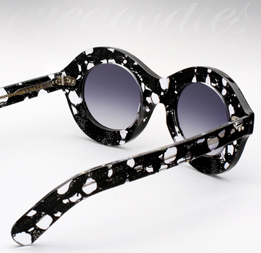 Cutler and Gross X Erdem Sunglasses - Black Lace