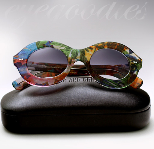 Cutler and Gross X Erdem Sunglasses - Ystad Flower