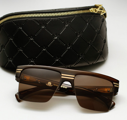 AM Eyewear Chrissy sunglasses Vintage Grain Limited Edition