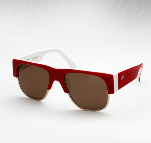 AM Eyewear Kaz sunglasses - Red/White Limited Edition