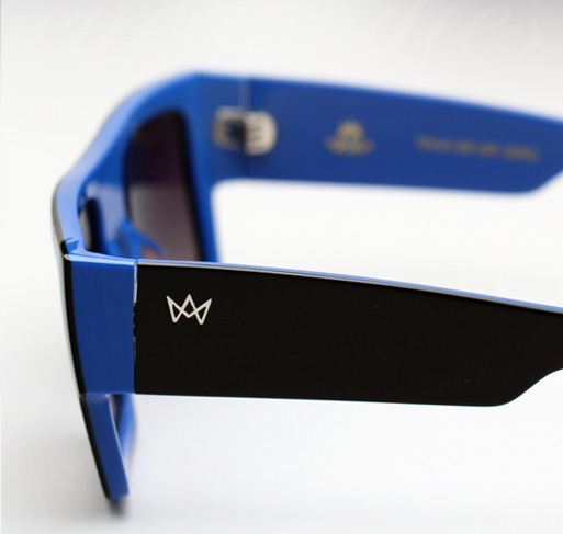 AM Eyewear Mesh Sunglasses - Black/Blue Limited Edition