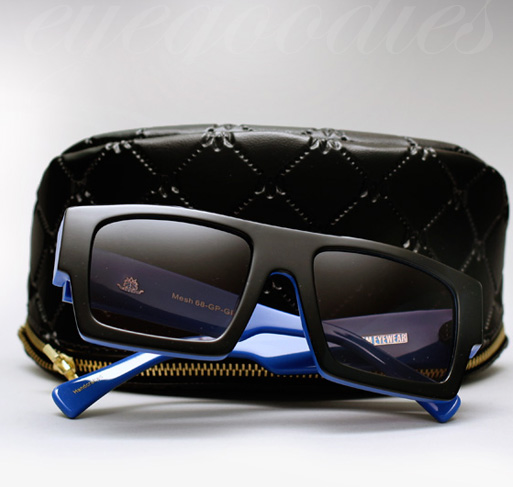 AM Eyewear Mesh Sunglasses - Black/Blue Limited Edition