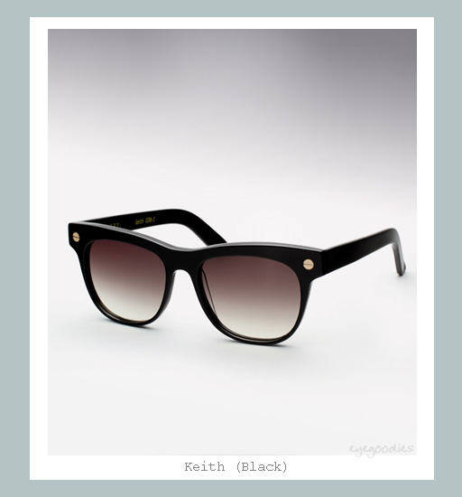 Ellery Keith Sunglasses - Black