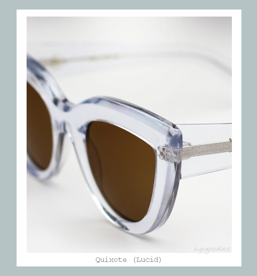 Ellery Quixote Cat eye Sunglasses - Lucid