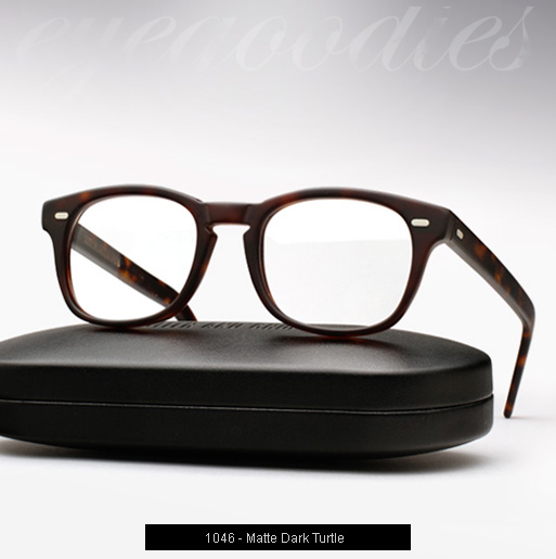 Cutler and Gross 1046 eyeglasses - Matte Dark Turtle