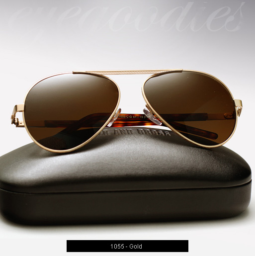 Cutler and Gross 1055 sunglasses in Gold