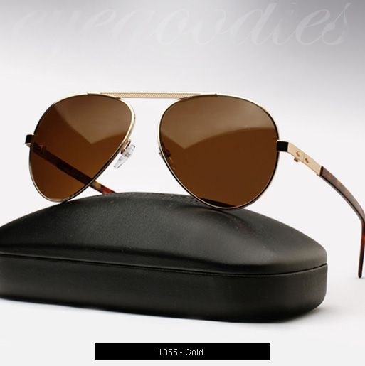 Cutler and Gross 1055 sunglasses in Gold
