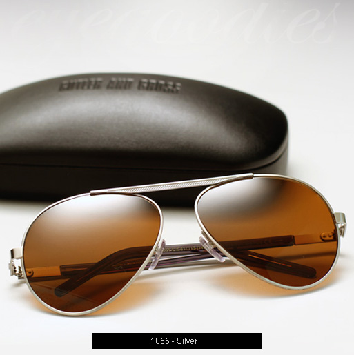 Cutler and Gross 1055 sunglasses in Silver