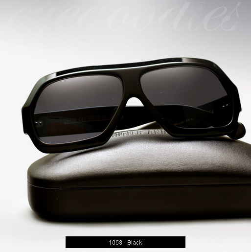 Cutler and Gross 1058 sunglasses in Black