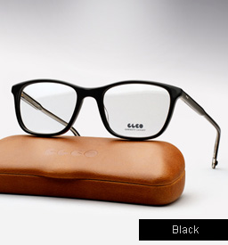 Garrett Leight Altair eyeglasses - Black